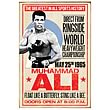 Muhammad Ali Event Poster Large Tin Sign